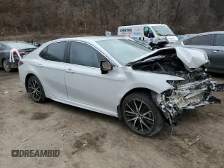 2023 Toyota Camry SE with VIN 4T1G11AK7PU135153, listed as a Copart auction lot 47253645 with 31,246 mi miles and Salvage Title. Bid and sale history available at DreamBid. Image 4.