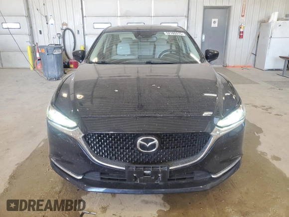 2018 Mazda 6 Grand Touring Reserve with VIN JM1GL1WY0J1307012, listed as a Copart auction lot 52105315 with 104,473 mi miles and Salvage Title. Bid and sale history available at DreamBid. Image 5.
