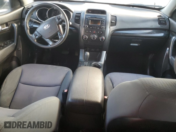 2012 Kia Sorento LX with VIN 5XYKT4A15CG267518, listed as a Copart auction lot 46803705 with 0 mi miles and Non Repairable. Bid and sale history available at carsss.com. Image 8.
