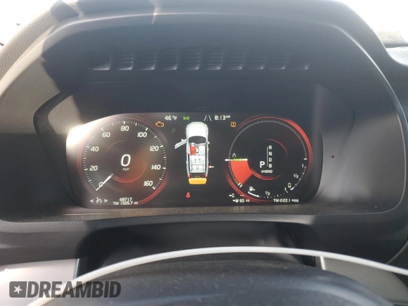 2016 Volvo XC90 T8 Momentum with VIN YV4BC0PK9G1078883, listed as a Copart auction lot 46596565 with 68,717 mi miles and Salvage Title. Bid and sale history available at DreamBid. Image 9.