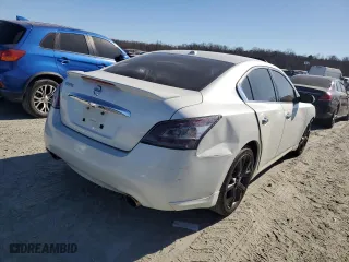 2014 Nissan Maxima 3.5 SV w/Sport Pkg with VIN 1N4AA5AP8EC437041, listed as a Copart auction lot 47351125 with 199,021 mi miles and Salvage Title. Bid and sale history available at carsss.com. Image 3.