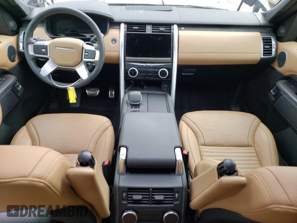 2023 Land Rover Discovery Metropolitan Edition with VIN SALRW4EU5P2477507, listed as a Copart auction lot 66699474 with 0 mi miles and Salvage Title. Bid and sale history available at carsss.com. Image 8.