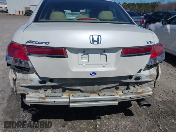 2011 Honda Accord EX-L with VIN 1HGCP3F82BA005724, listed as a IAAI auction lot 41782121 with 184,223 mi miles and . Bid and sale history available at DreamBid. Image 18.