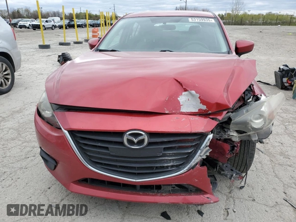 2014 Mazda 3 i Touring with VIN JM1BM1L70E1111533, listed as a Copart auction lot 53159935 with 143,035 mi miles and Salvage Title. Bid and sale history available at DreamBid. Image 5.