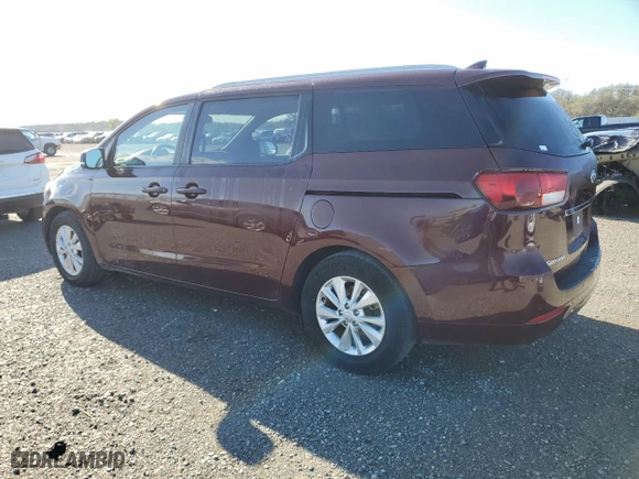 2015 Kia Sedona LX with VIN KNDMB5C12F6039580, listed as a Copart auction lot 48146684 with 108,410 mi miles and Non Repairable. Bid and sale history available at carsss.com. Image 2.