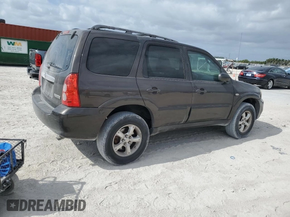 2006 Mazda Tribute S with VIN 4F2YZ04176KM25076, listed as a Copart auction lot 53693245 with 167,072 mi miles and Clean Title. Bid and sale history available at DreamBid. Image 3.
