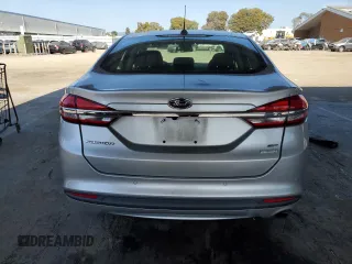 2017 Ford Fusion SE with VIN 3FA6P0HD3HR257927, listed as a Copart auction lot 52591085 with 107,443 mi miles and Clean Title. Bid and sale history available at DreamBid. Image 6.