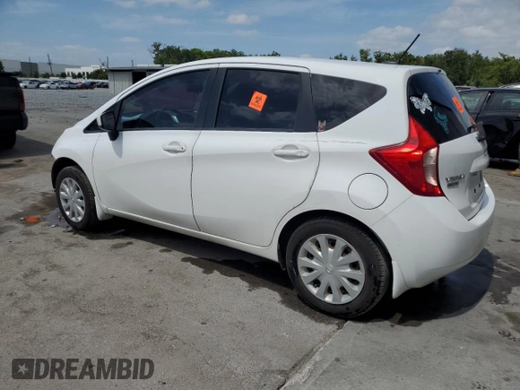 2016 Nissan Note S with VIN 3N1CE2CP7GL383437, listed as a Copart auction lot 54049025 with 156,866 mi miles and Salvage Title. Bid and sale history available at DreamBid. Image 2.