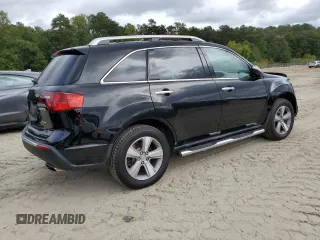 2013 Acura MDX Tech Pkg with VIN 2HNYD2H32DH522707, listed as a Copart auction lot 73629934 with 177,524 mi miles and Salvage Title. Bid and sale history available at carsss.com. Image 3.