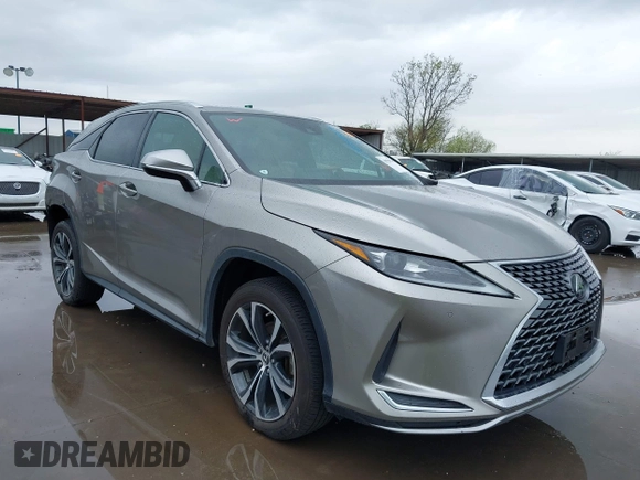 2020 Lexus RX with VIN 2T2HZMAA9LC178535, listed as a IAAI auction lot 41920764 with 119,377 mi miles. Bid and sale history available at carsss.com. Image 1.