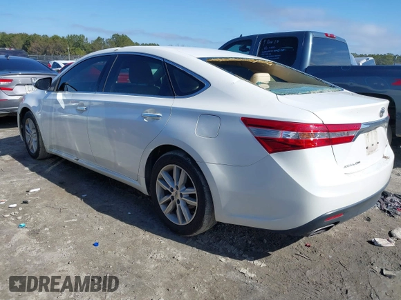 2013 Toyota Avalon XLE with VIN 4T1BK1EB3DU004802, listed as a IAAI auction lot 41469831 with 215,235 mi miles and . Bid and sale history available at DreamBid. Image 3.
