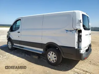 2024 Ford Transit Cargo with VIN 1FTBR1Y83RKA33591, listed as a Copart auction lot 47635895 with 12,242 mi miles and Salvage Title. Bid and sale history available at DreamBid. Image 2.
