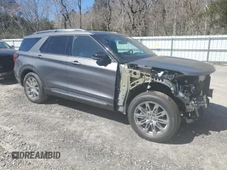 2025 Ford Explorer z VIN 1FMUK7HH8SGA42632, wystawiony jako Copart lot #46308475 z przebiegiem 470 mil mil oraz Szkoda całkowita • Salvage title. Historia ofert i sprzedaży dostępna na DreamBid. Obrazek 4.