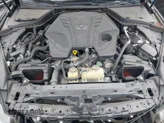 2020 Infiniti Q50 Red Sport 400 with VIN JN1FV7AP2LM630067, listed as a IAAI auction lot 41916706 with 38,786 mi miles and . Bid and sale history available at carsss.com. Image 10.