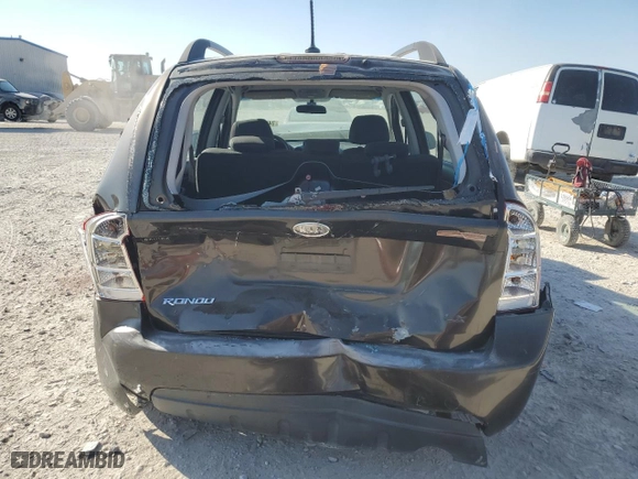 2010 Kia Rondo LX with VIN KNAHG8C88A7303953, listed as a Copart auction lot 74342734 with 175,679 mi miles and Salvage Title. Bid and sale history available at carsss.com. Image 6.