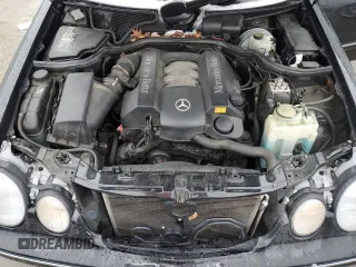 2001 Mercedes-Benz E-Class with VIN WDBJF65J31B203461, listed as a Copart auction lot 44416005 with 179,335 mi miles and Salvage Title. Bid and sale history available at carsss.com. Image 11.