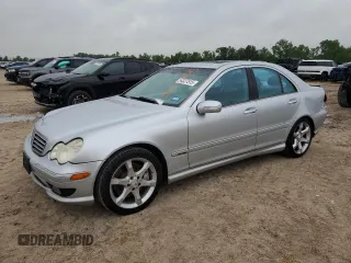 2007 Mercedes-Benz C 230 Sport with VIN WDBRF52H27F860946, listed as a Copart auction lot 54327515 with 239,331 mi miles and Salvage Title. Bid and sale history available at DreamBid. Image 1.