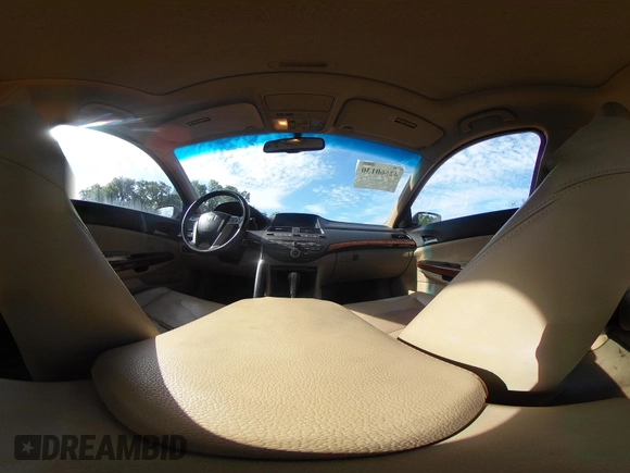 2011 Honda Accord EX-L with VIN 1HGCP3F88BA017635, listed as a IAAI auction lot 42560130 with 269,320 mi miles and . Bid and sale history available at DreamBid. Image 19.