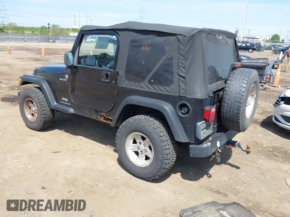 2006 Jeep Wrangler Sport with VIN 1J4FA49S76P718349, listed as a IAAI auction lot 42098356 with 137,804 mi miles and . Bid and sale history available at carsss.com. Image 3.
