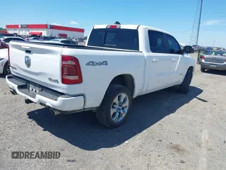 2019 Ram 1500 Big Horn with VIN 1C6SRFFT0KN911008, listed as a IAAI auction lot 42092247 with 72,222 mi miles and . Bid and sale history available at DreamBid. Image 4.