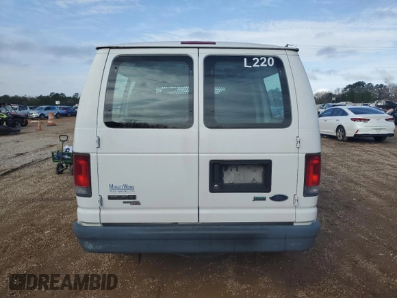 2014 Ford Econoline Cargo Commercial with VIN 1FTNE1EW1EDA86395, listed as a Copart auction lot 45223545 with 79,696 mi miles and Clean title. Bid and sale history available at DreamBid. Image 6.