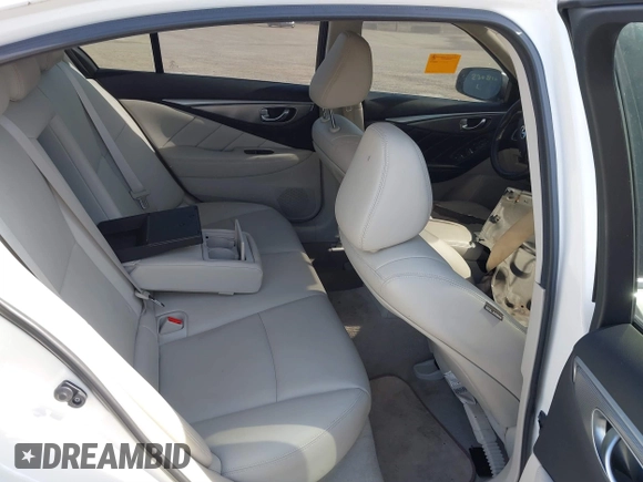 2015 Infiniti Q50 Sport with VIN JN1BV7AR3FM398373, listed as a IAAI auction lot 41714110 with Not provided miles and . Bid and sale history available at DreamBid. Image 8.