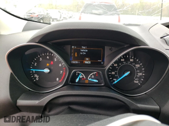 2018 Ford Escape S with VIN 1FMCU0F74JUC02609, listed as a Copart auction lot 52541145 with 18,239 mi miles and Salvage Title. Bid and sale history available at carsss.com. Image 9.