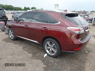 2015 Lexus RX 350 with VIN 2T2BK1BA4FC341491, listed as a IAAI auction lot 42471606 with 99,883 mi miles and . Bid and sale history available at DreamBid. Image 3.
