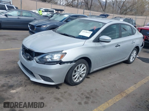 2018 Nissan Sentra SV with VIN 3N1AB7AP6JL657010, listed as a IAAI auction lot 41938113 with 115,547 mi miles. Bid and sale history available at carsss.com. Image 17.