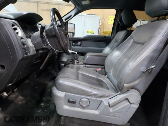 2014 Ford F-150 XL with VIN 1FTFW1ET9EKG15451, listed as a Copart auction lot 60040755 with 167,159 mi miles and Clean title. Bid and sale history available at DreamBid. Image 7.