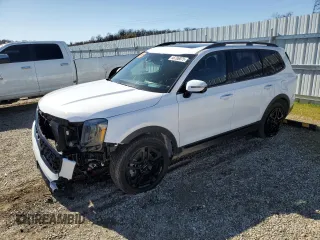 2024 Kia Telluride SX X-Line with VIN 5XYP5DGC1RG528869, listed as a Copart auction lot 46706075 with 13,779 mi miles and Salvage Title. Bid and sale history available at carsss.com. Image 1.