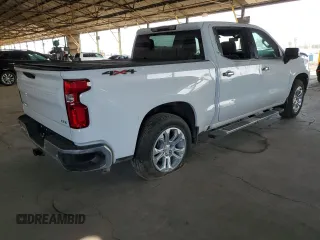 2024 Chevrolet Silverado 1500 LTZ with VIN 1GCUDGEDXRZ262224, listed as a Copart auction lot 51533935 with Not Provided miles and Salvage Title. Bid and sale history available at DreamBid. Image 3.