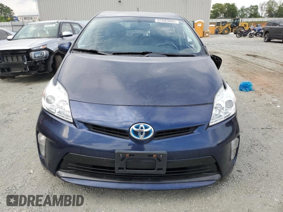 2015 Toyota Prius Four with VIN JTDKN3DU9F0449727, listed as a Copart auction lot 57883005 with 101,835 mi miles and Salvage title. Bid and sale history available at DreamBid. Image 5.