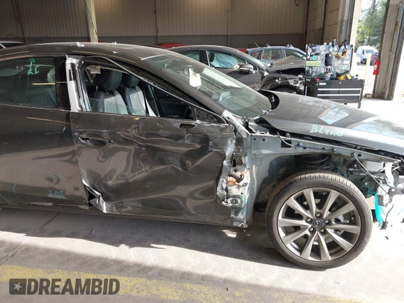 2023 Mazda 3 S Premium with VIN 3MZBPBDM5PM374492, listed as a IAAI auction lot 42025207 with 12,344 mi miles and . Bid and sale history available at DreamBid. Image 20.