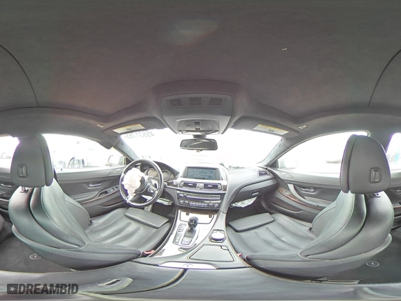 2015 BMW 6 Series 640i xDrive with VIN WBA6B8C58FD453291, listed as a Copart auction lot 45531765 with 93,666 mi miles and Salvage Title. Bid and sale history available at carsss.com. Image 13.