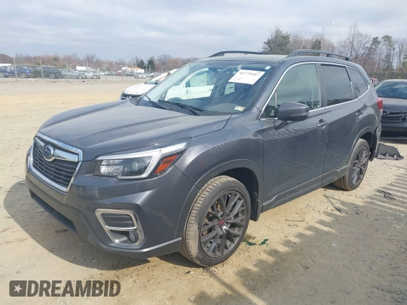 2021 Subaru Forester Limited with VIN JF2SKASC6MH519434, listed as a IAAI auction lot 41779357 with 56,388 mi miles. Bid and sale history available at carsss.com. Image 2.