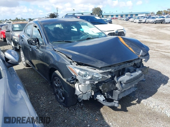 2016 Mazda 3 i Sport with VIN JM1BM1T77G1317385, listed as a IAAI auction lot 38893587 with 115,103 mi miles and . Bid and sale history available at DreamBid. Image 1.