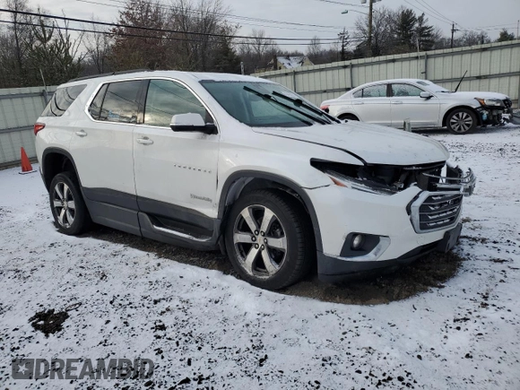 2021 Chevrolet Traverse LT z VIN 1GNERHKWXMJ252163, wystawiony jako Copart lot #43426355 z przebiegiem 40 796 mil mil oraz Szkoda całkowita • Salvage title. Historia ofert i sprzedaży dostępna na DreamBid. Obrazek 4.