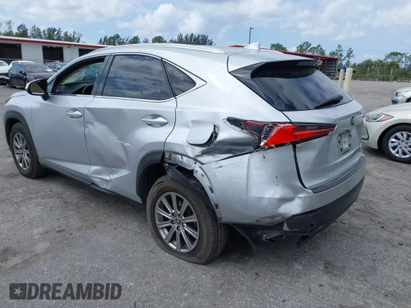 2019 Lexus NX with VIN JTJYARBZ2K2123089, listed as a IAAI auction lot 41909100 with 126,710 mi miles. Bid and sale history available at carsss.com. Image 3.
