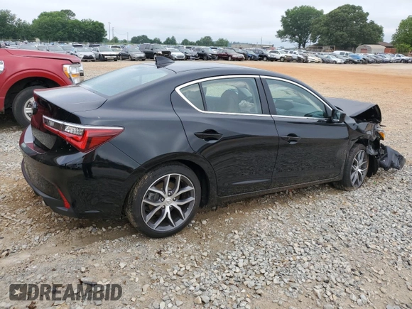 2021 Acura ILX Premium with VIN 19UDE2F79MA008411, listed as a Copart auction lot 56006145 with 10,964 mi miles and Salvage title. Bid and sale history available at DreamBid. Image 3.
