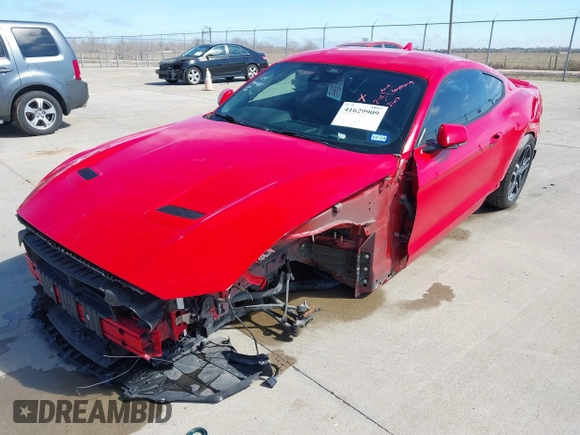 2022 Ford Mustang EcoBoost z VIN 1FA6P8TH1N5101036, wystawiony jako IAAI lot #41629909 z przebiegiem 39 781 mil mil oraz . Historia ofert i sprzedaży dostępna na DreamBid. Obrazek 6.