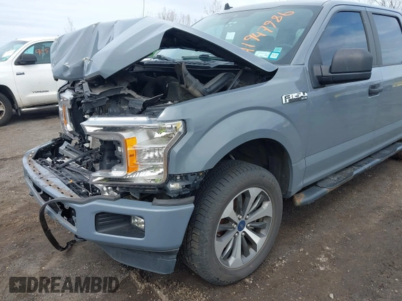 2020 Ford F-150 XL with VIN 1FTEW1EP1LKE68456, listed as a IAAI auction lot 41947986 with 25,323 mi miles. Bid and sale history available at carsss.com. Image 17.