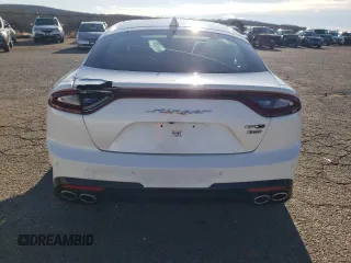 2020 Kia Stinger GT-Line with VIN KNAE15LA3L6079196, listed as a Copart auction lot 45586955 with 31,948 mi miles and Salvage Title. Bid and sale history available at DreamBid. Image 6.