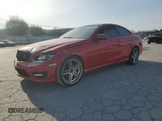 2013 Mercedes-Benz C with VIN WDDGJ5HB9DG030888, listed as a Copart auction lot 50780865 with 130,389 mi miles and Salvage Title. Bid and sale history available at carsss.com. Image 1.