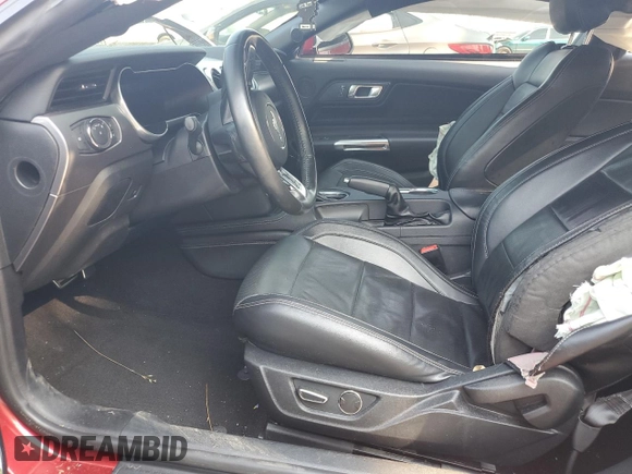 2019 Ford Mustang GT with VIN 1FA6P8CF0K5112877, listed as a Copart auction lot 59865955 with 85,527 mi miles and Salvage title. Bid and sale history available at DreamBid. Image 7.