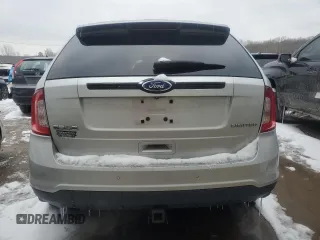 2011 Ford Edge Limited with VIN 2FMDK3KC8BBB06908, listed as a Copart auction lot 45755475 with 253,488 mi miles and Salvage Title. Bid and sale history available at carsss.com. Image 6.