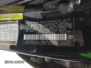 2010 Toyota Corolla с VIN JTDBU4EE6A9111674, выставлен на аукционе IAAI как лот 42363223 с пробегом 68 858 миль миль и . История ставок и продаж доступна на DreamBid. Изображение 9.