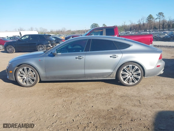 2012 Audi A7 3.0 Prestige with VIN WAUSGAFCXCN001849, listed as a IAAI auction lot 41712682 with 102,833 mi miles. Bid and sale history available at carsss.com. Image 14.