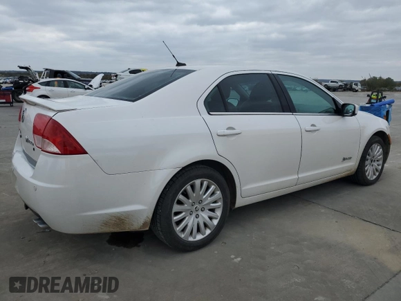 2010 Mercury Milan Hybrid with VIN 3MEDM0L36AR607757, listed as a Copart auction lot 77521193 with 212,139 mi miles and Clean Title. Bid and sale history available at carsss.com. Image 3.