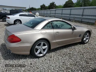 2005 Mercedes-Benz SL 500 with VIN WDBSK75F25F102914, listed as a Copart auction lot 54002705 with 117,692 mi miles and Clean Title. Bid and sale history available at DreamBid. Image 3.
